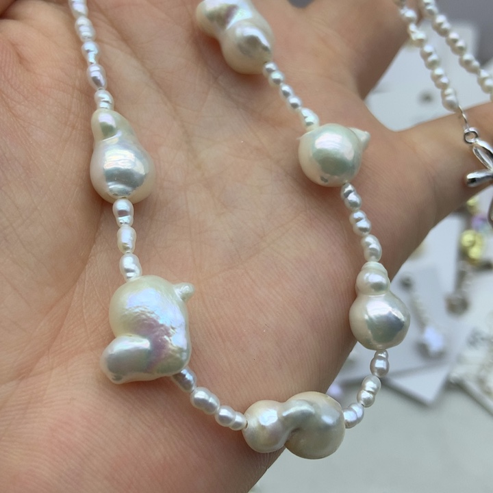 淡水珍珠项链未镶嵌