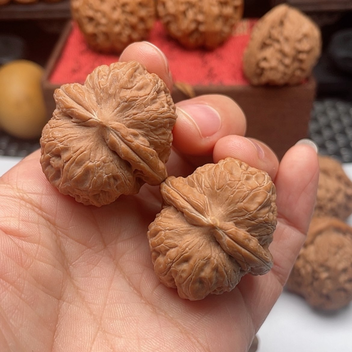 【闪购商品】文玩核桃把件35元宝