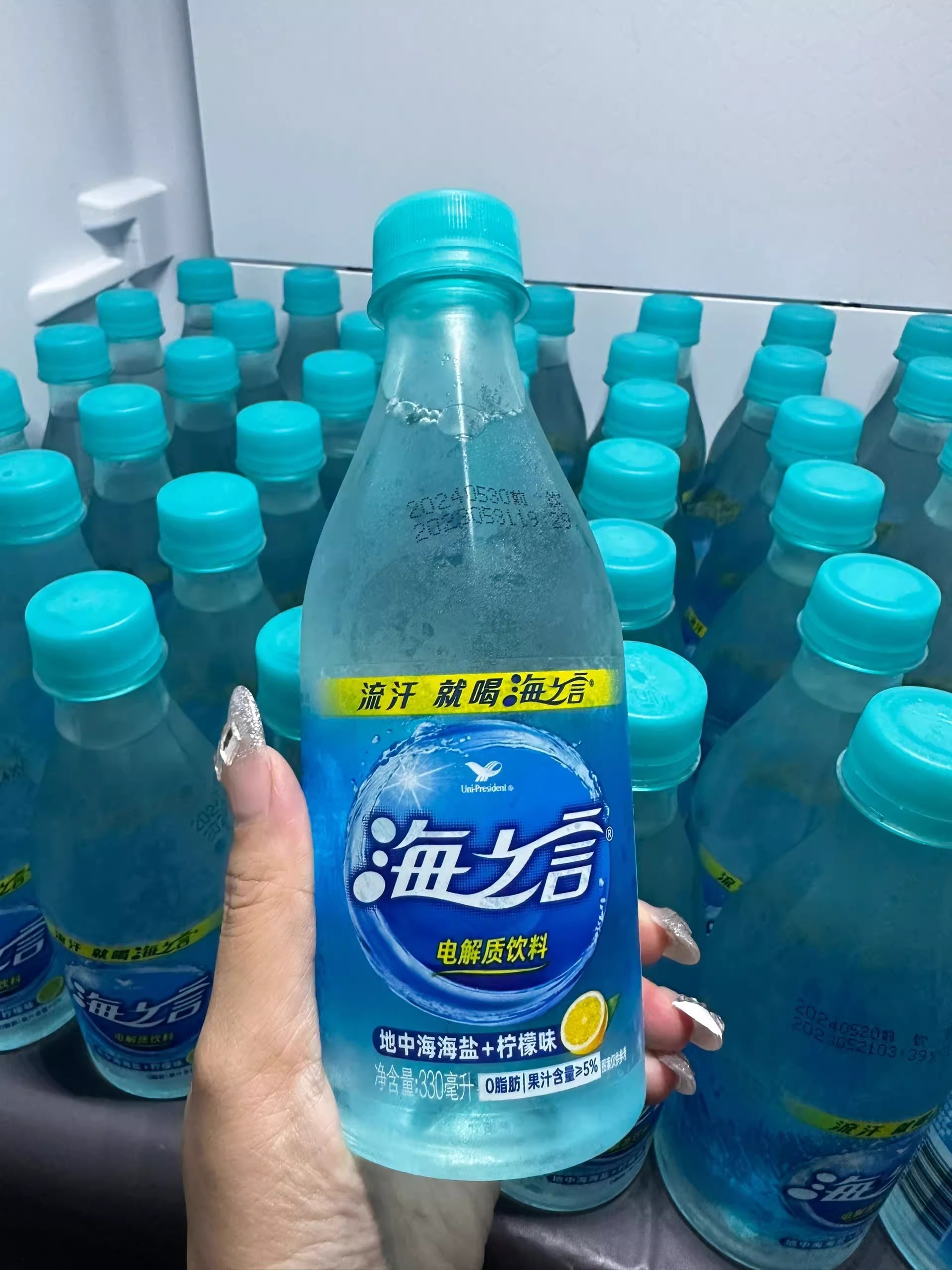 统一海之言柠檬水柠檬海盐水柠檬味汽水果味饮品夏季解渴运动饮料