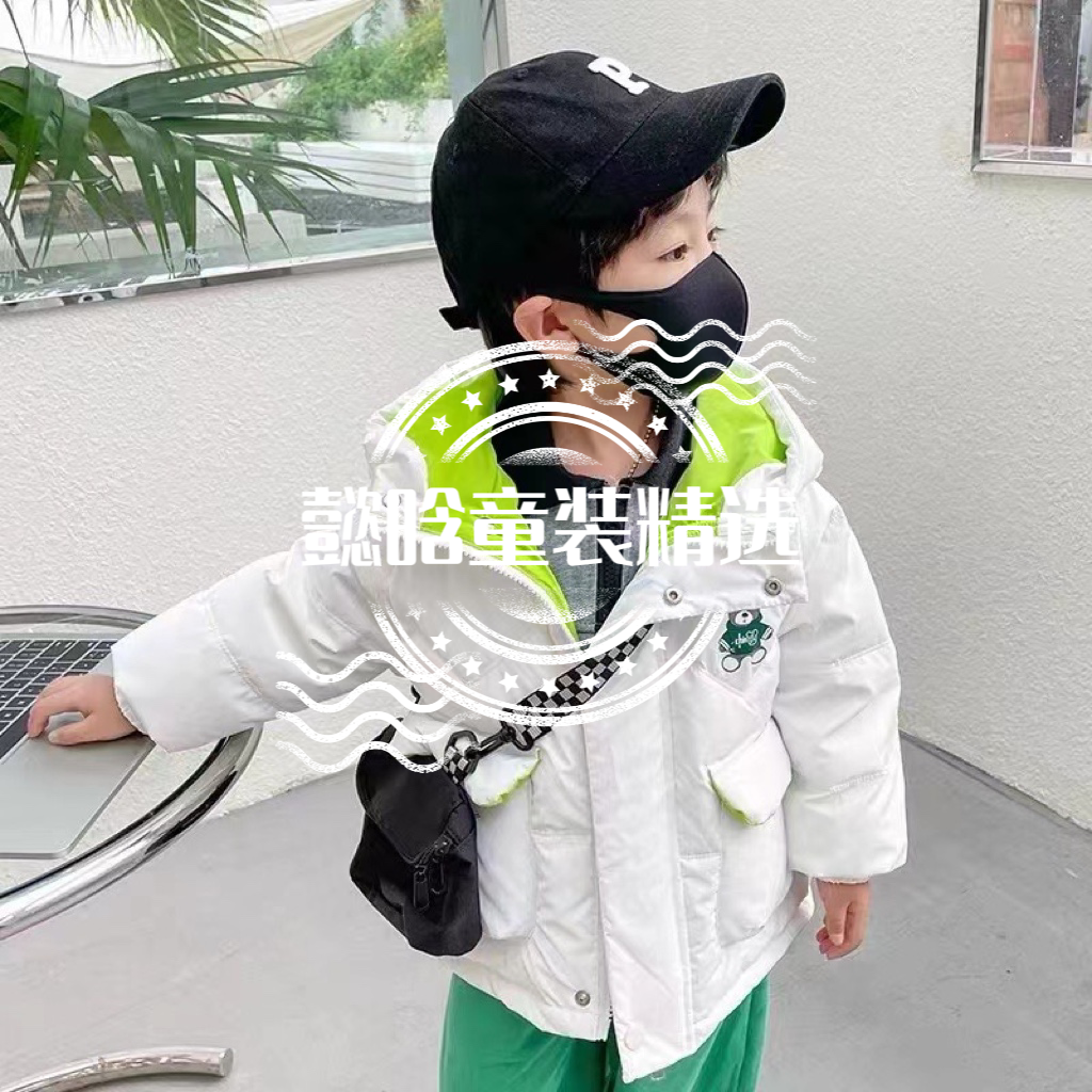 直播间扣号下单童装羽绒服马甲内胆