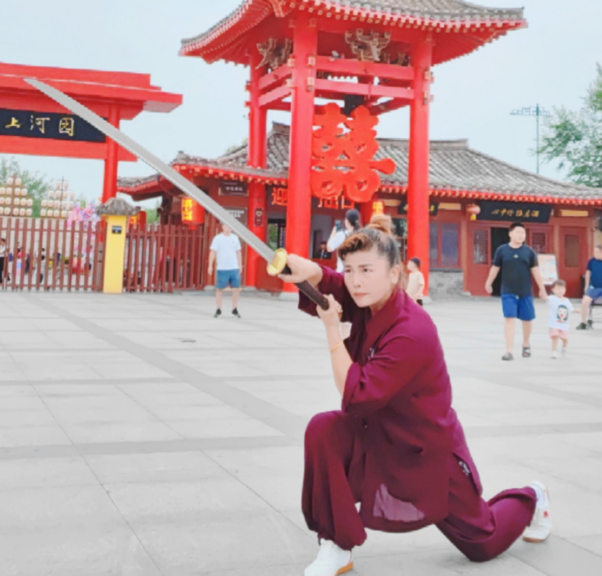 锻炼身体健身长器械，