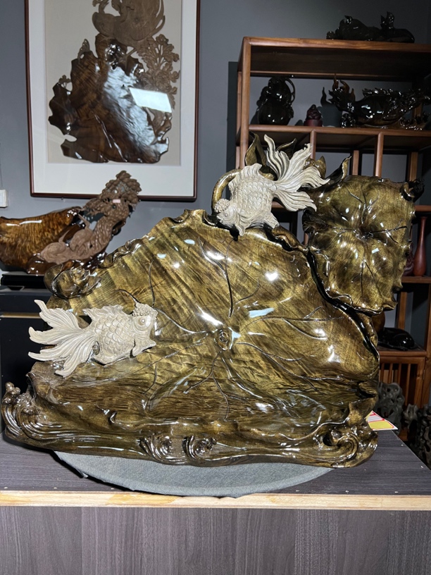 阴沉金丝楠木～金玉满堂