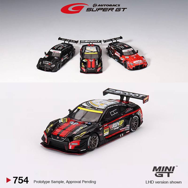MINIGT 1:64 日产 NISSAN GTR NISMO GT3 #360 合金汽车模型 #754