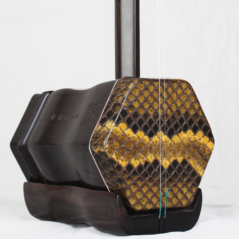 黑檀木五星级二胡 演奏专业通用琴 厂家直销手工设计工艺品质