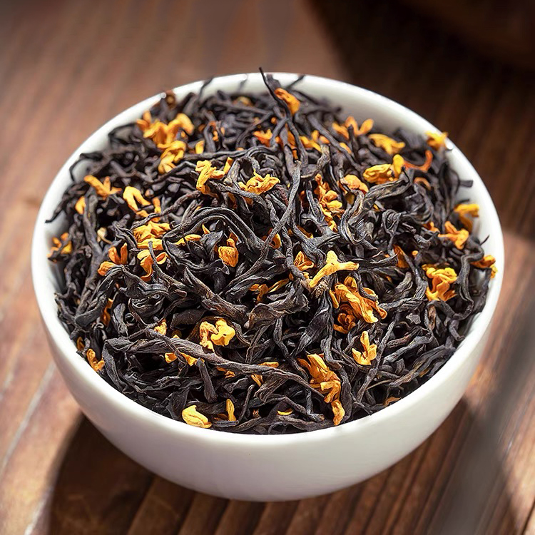桂花红茶正山小种浓香型武夷红茶新茶古法花香蜜香罐装250g