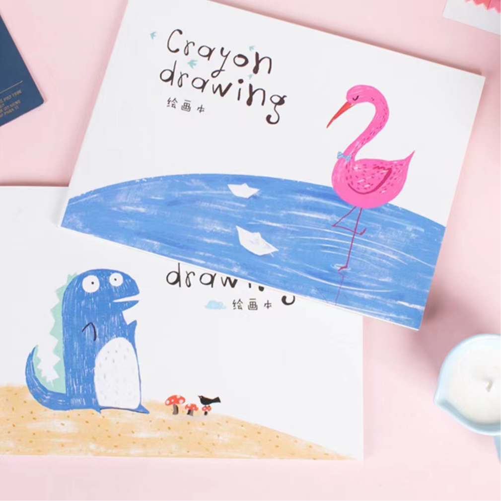 蜗牛绘画填色本专拍 B1001-B1100(专属发货)