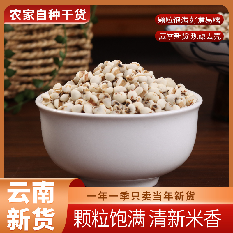 云南新货农家薏仁米山货干货煮粥杂粮粗粮