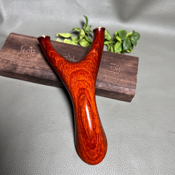 户外紫檀刀锋弹弓（外弓门70/75/80撑头15也有无漆无蜡下单选择