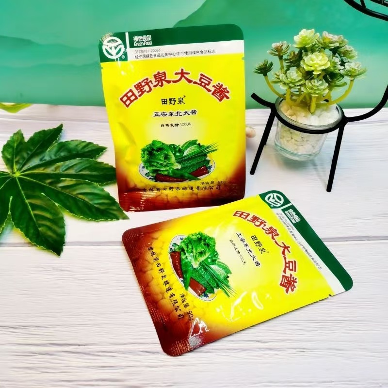 田野泉大豆酱90克*10袋正宗东北农家大酱、豆瓣酱东北蘸酱菜调味酱