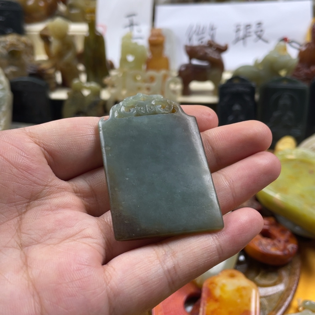 和田玉（糖玉）颈饰未镶嵌90