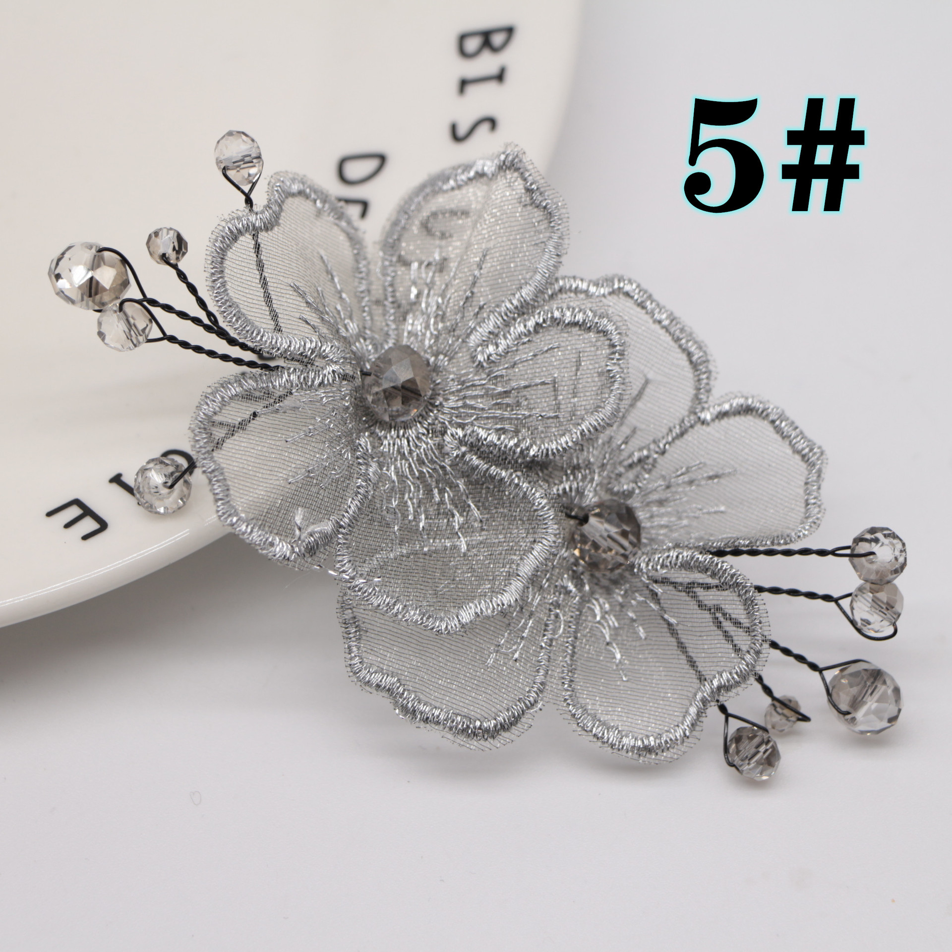 水晶蝴蝶结鞋包发夹服装辅料