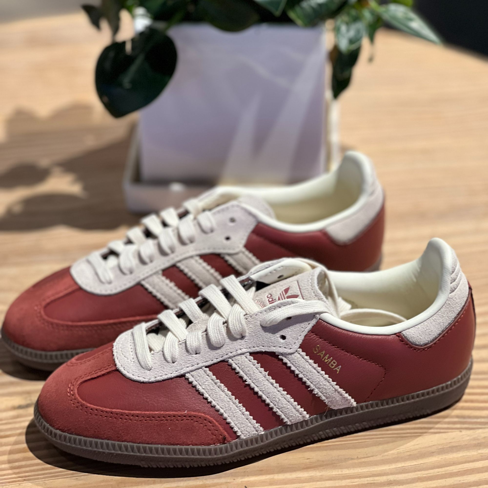 【阿迪达斯/就近门店发货】adidas中性SAMBA经典红白德训鞋JI3216