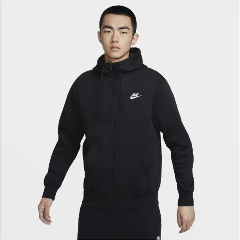 【耐克/就近门店发货】Nike耐克男子加绒针织连帽卫衣BV2646-010
