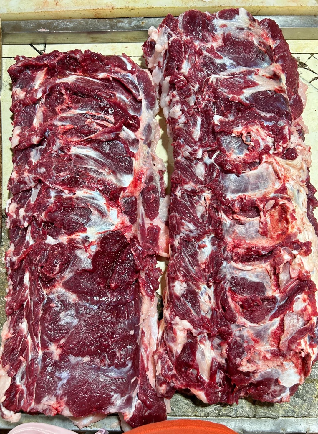 【牛里脊】鲜牛里脊贵州小黄牛散养小黄牛凉都黄牛肉带皮牛肉