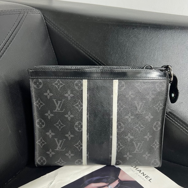 90新 LouisVuitton/路易威登 捐金沉珠/闪电藤原浩洗漱包