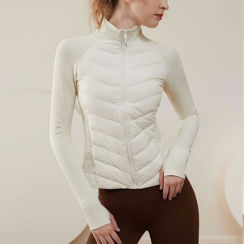 羽绒服2023新款正品爆款轻薄运动打底羽绒女士女款防风秋季