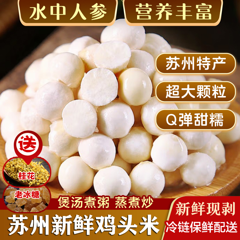 苏州芡实鸡头米新鲜采摘Q弹软糯清香冷链商品图