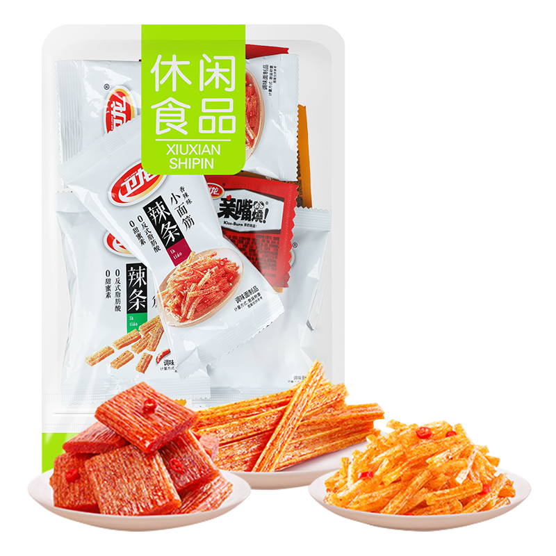 卫龙辣条散装混合味225g（约13小包）