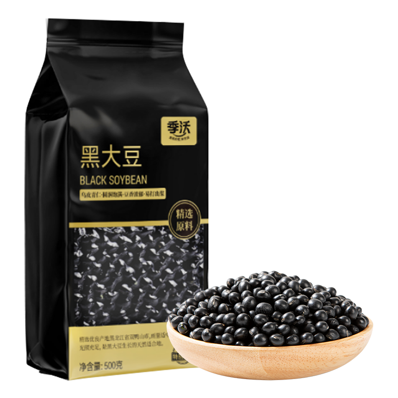 季沃黑豆500g