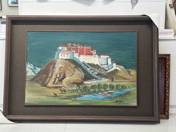 藏式做旧风格个性相框