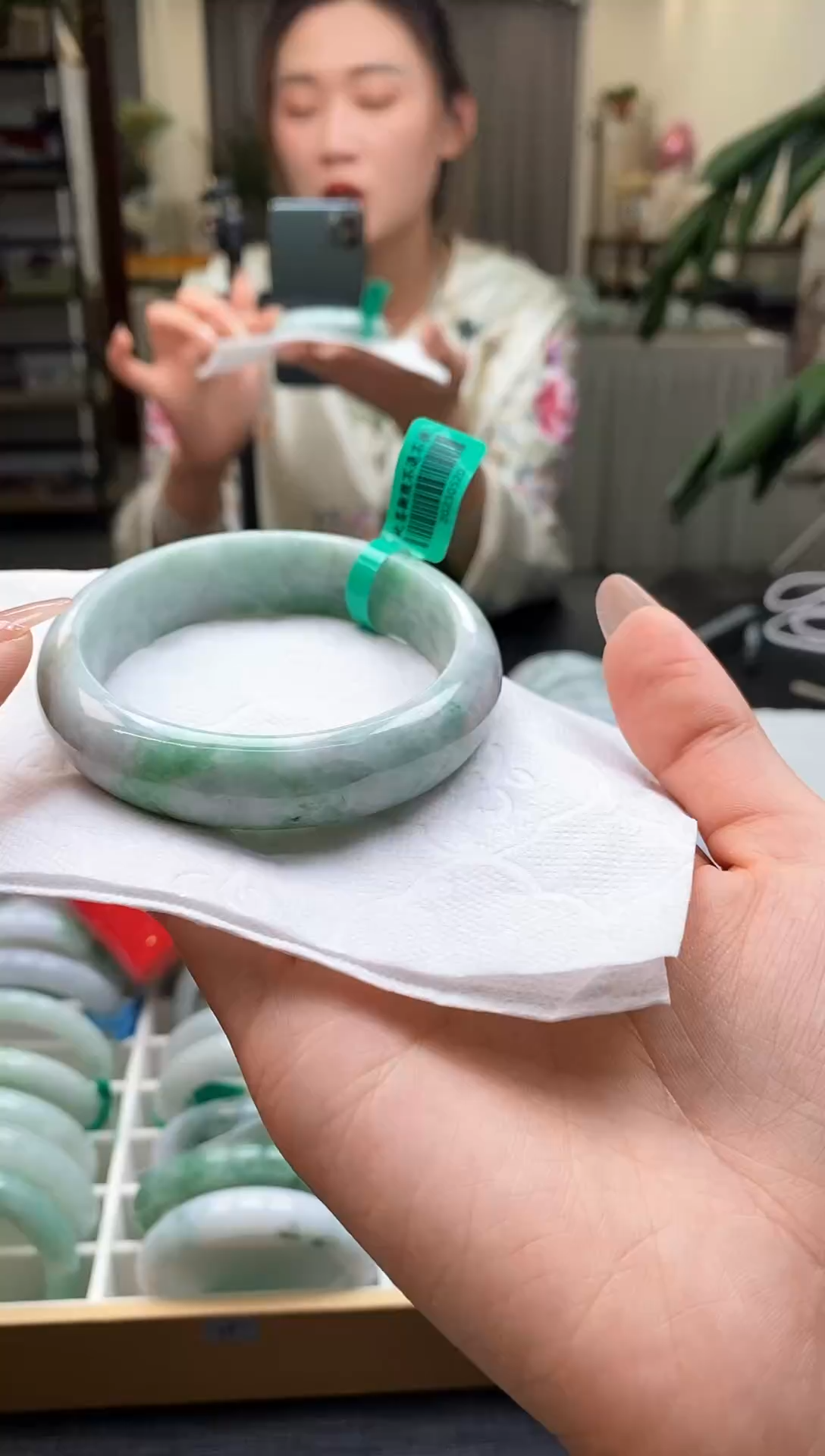 【闪购商品】翡翠手镯未镶嵌105