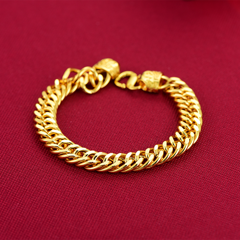 合金手链 男士霸气时尚个性老板手链