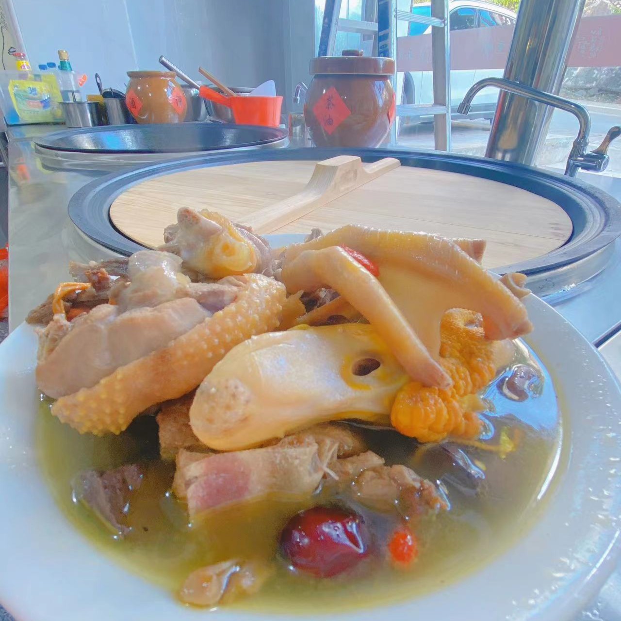 农家柴火鸭2公斤