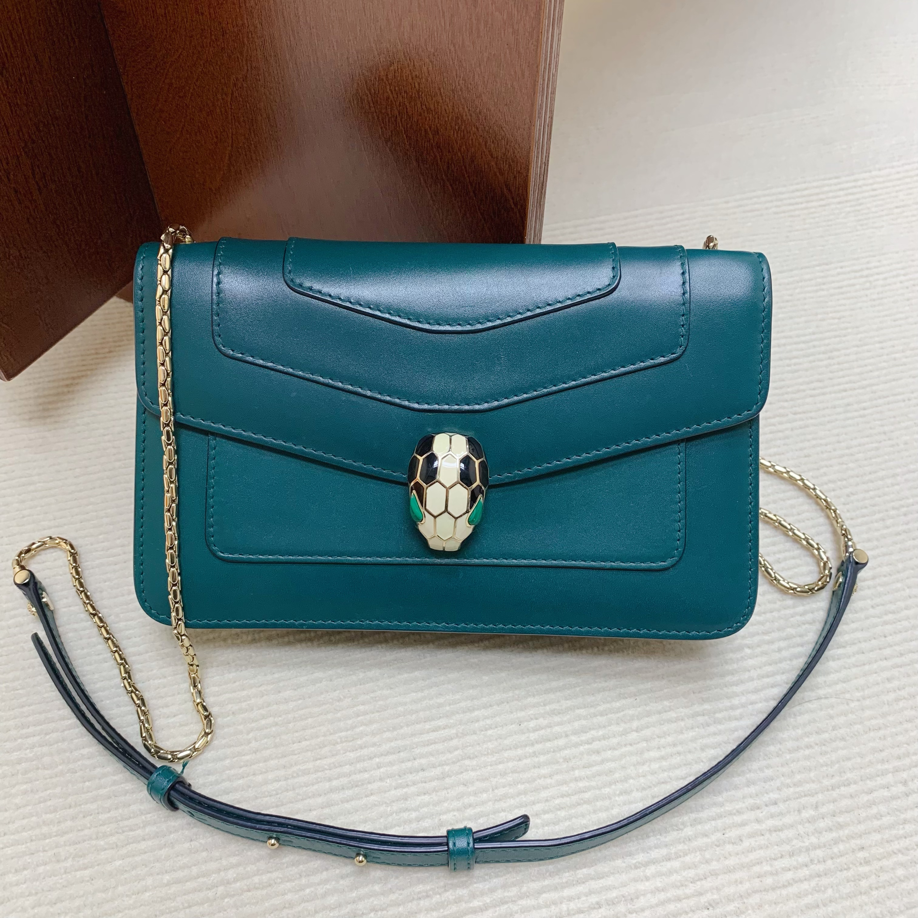 95新 BVLGARI/宝格丽 【98新】bvlgari蛇头小号在售3862