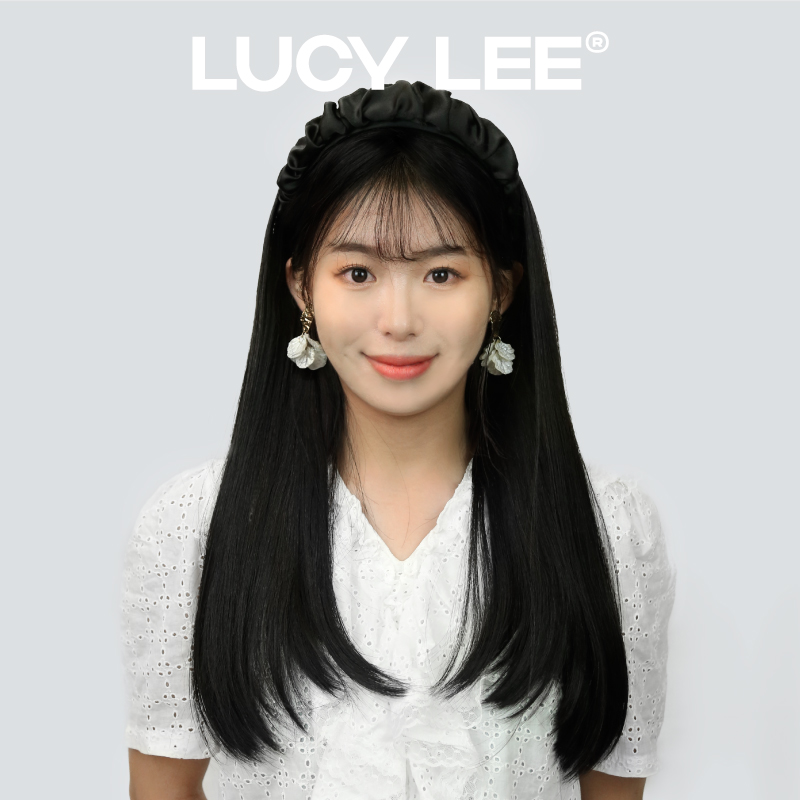LUCYLEE可拆卸发箍接发片一体式补发女长直卷发假发片无痕增发量