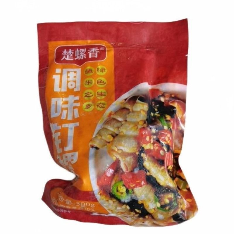 楚螺香 香辣调味钉螺 500g/袋