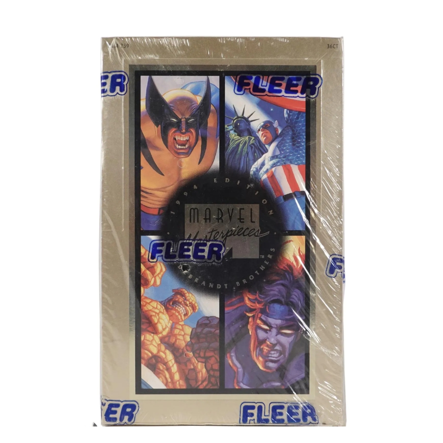 94年FLEER漫威大师盒marvel masterpieces X-man经典收藏卡牌