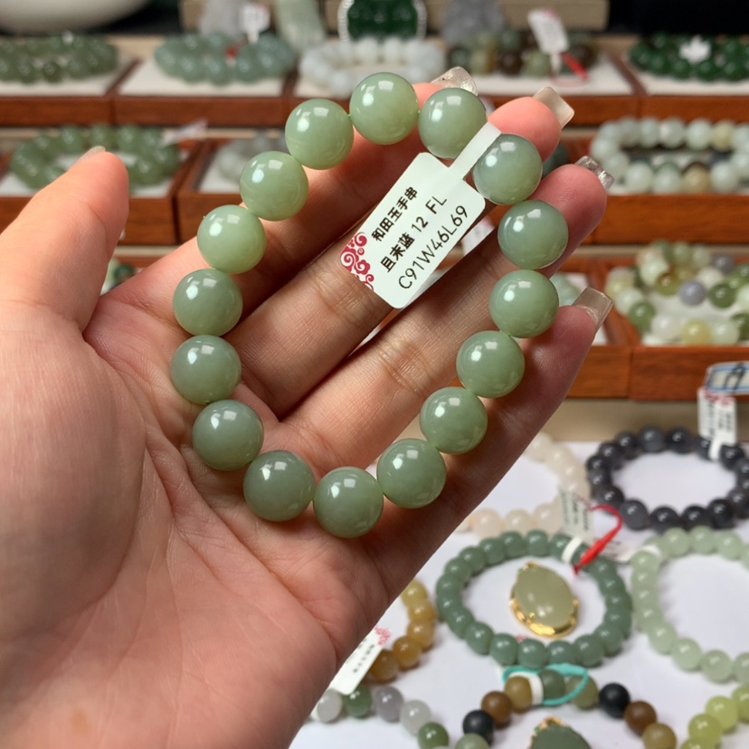 【闪购商品】和田玉手串未镶嵌