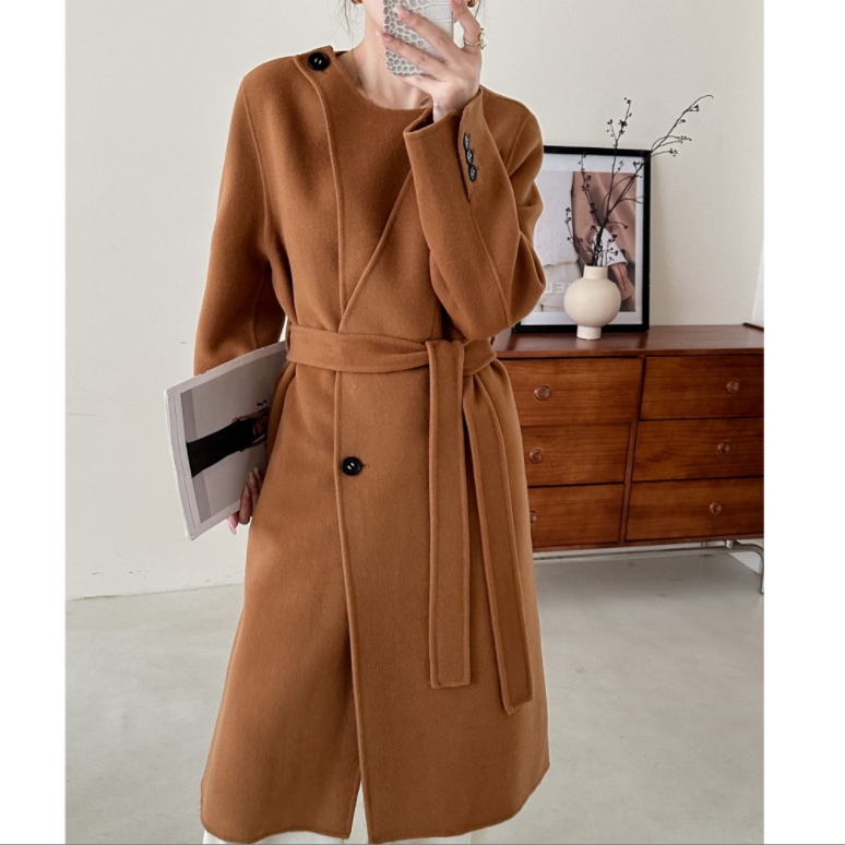 JR 双面羊绒大衣手工缝制601-699在此下单