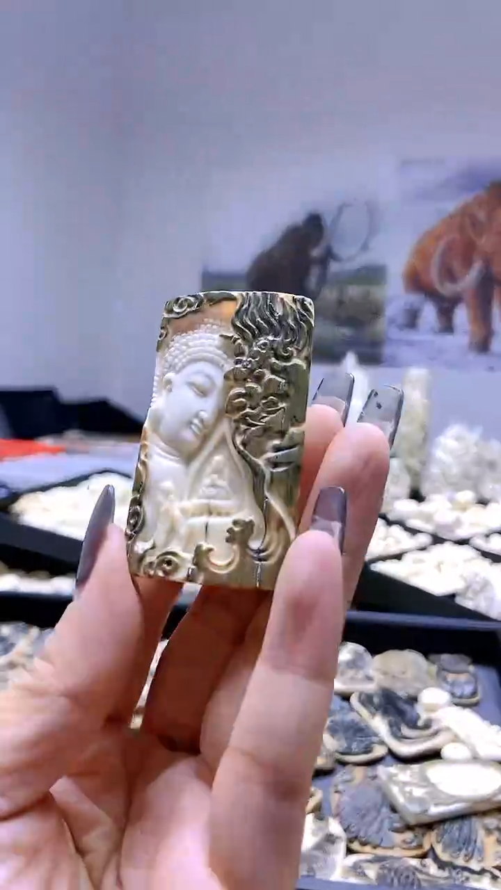 【闪购商品】猛犸根雕90