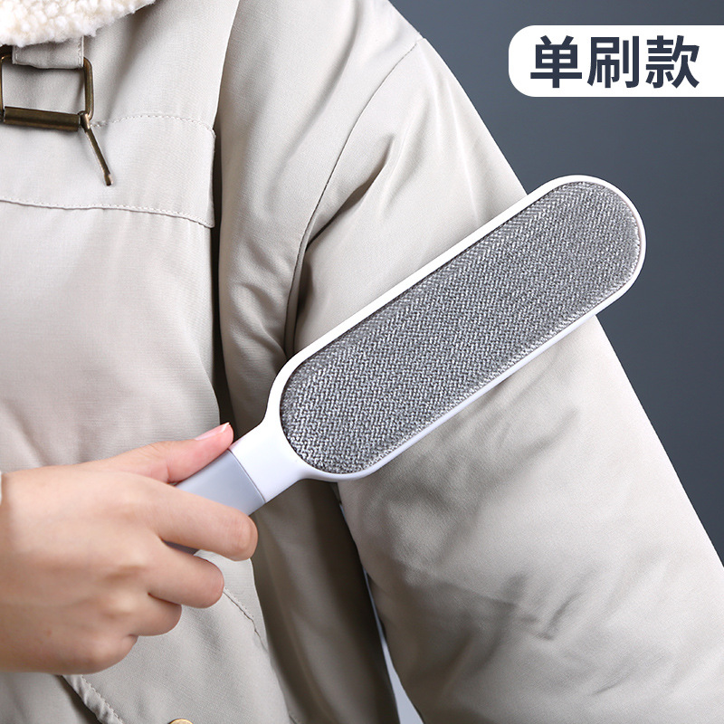 衣服除尘双面去毛刷套装家用神器抽拉式大号宠物长柄杆刮沾粘毛器