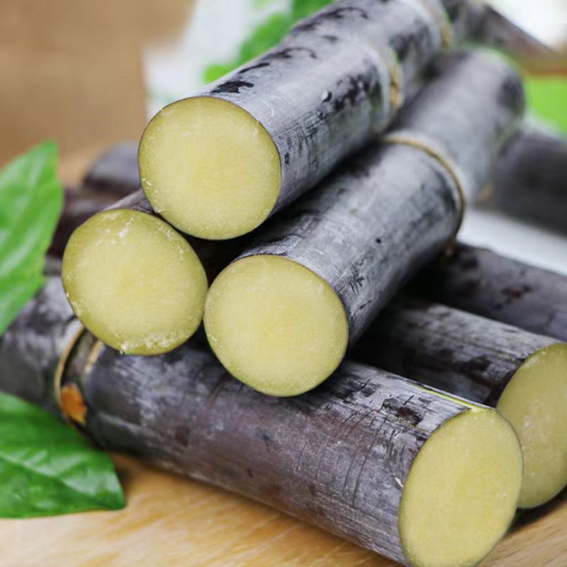 云南水果红皮甘蔗非广西黑皮甘蔗新鲜农家食用皮薄清甜鲜脆种植