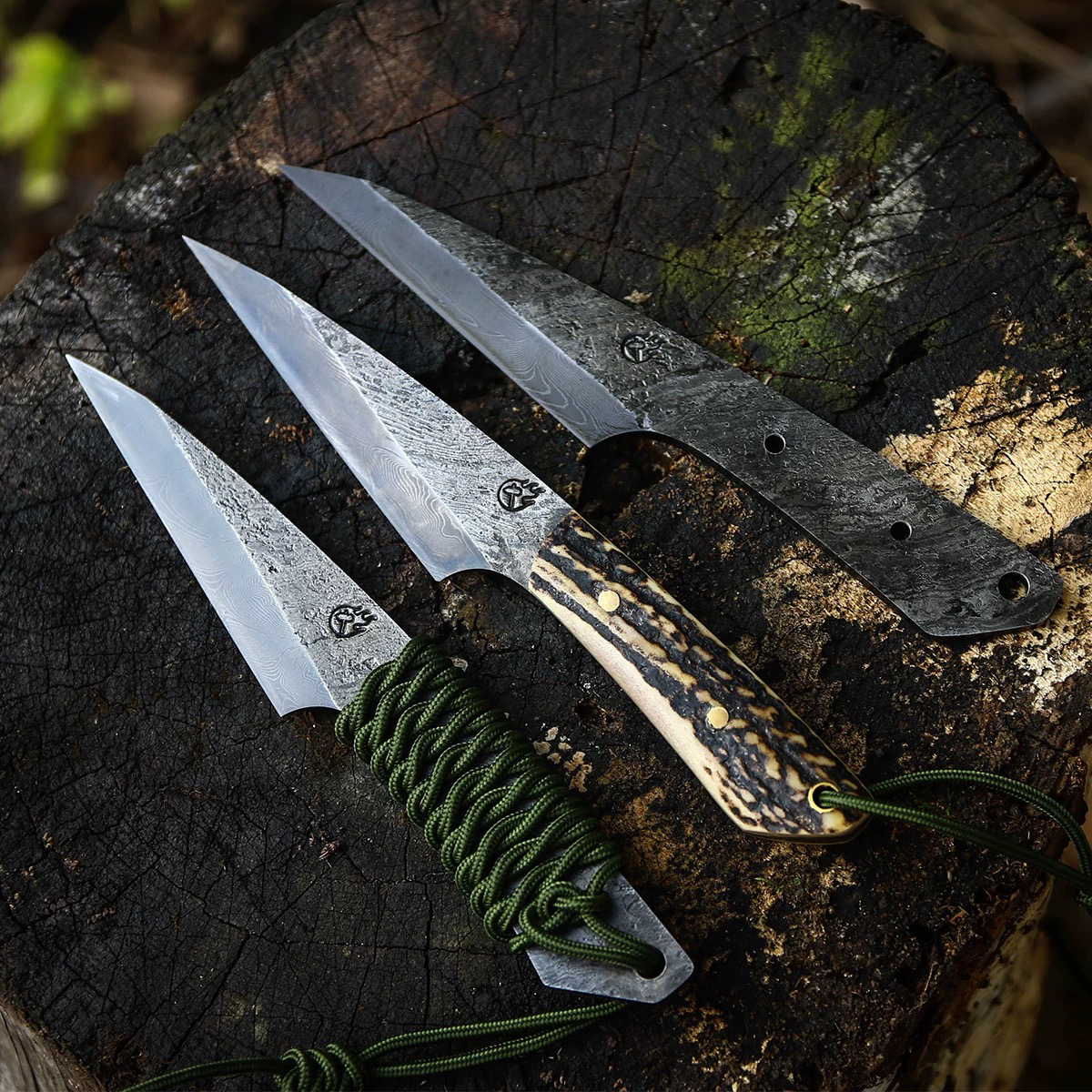 鱼叉刀万用刀户外吃肉便捷实用刃长9厘米