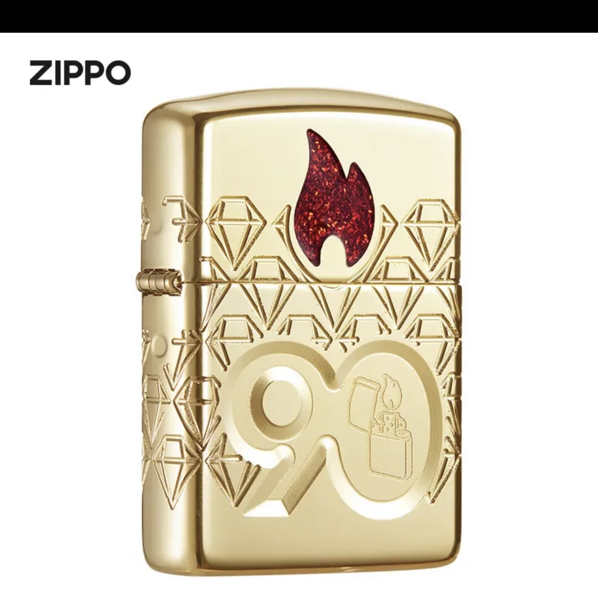 ZIPPOzippo打火机 49866 限量收藏版90周年 C22 年度机