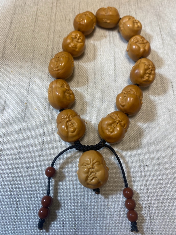 橄榄核雕 老款百态