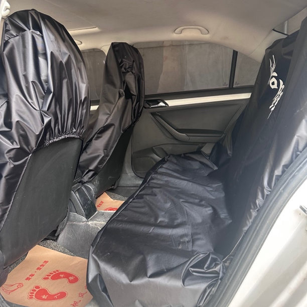 汽车座套通用防水防油后排座椅套防污防尘全车五座防脏坐垫套通用