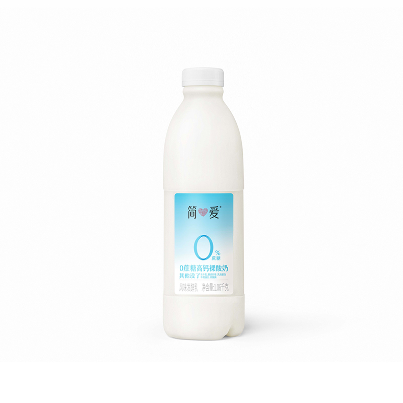简爱0%蔗糖高钙裸酸奶1.06kg/瓶
