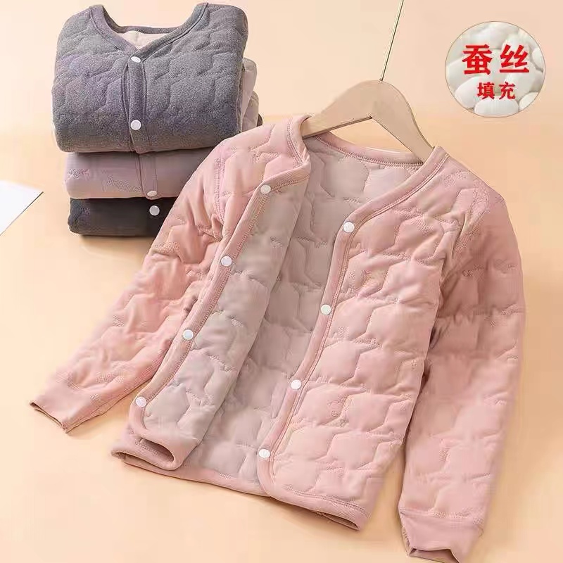 校服神器冬天保暖内搭棉衣内胆棉服中小学生冬季儿童内穿男女学生