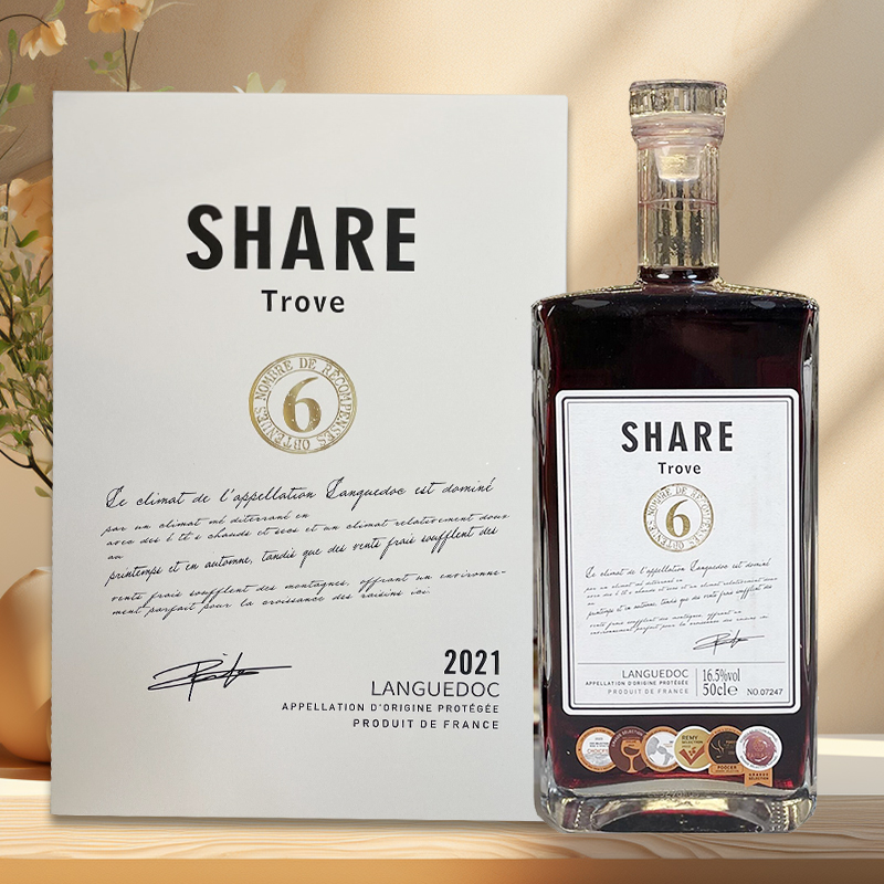 法国进口玺尔Trove（收藏版）干红葡萄酒16.5%vol 500ml
