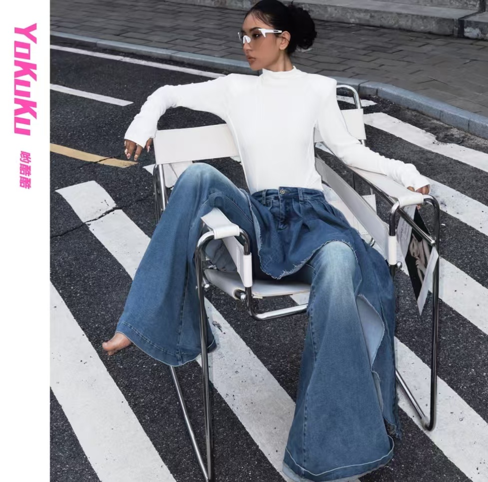 哟酷酷（情绪的尽头）复古高领百搭长袖修身显瘦套头打底衫