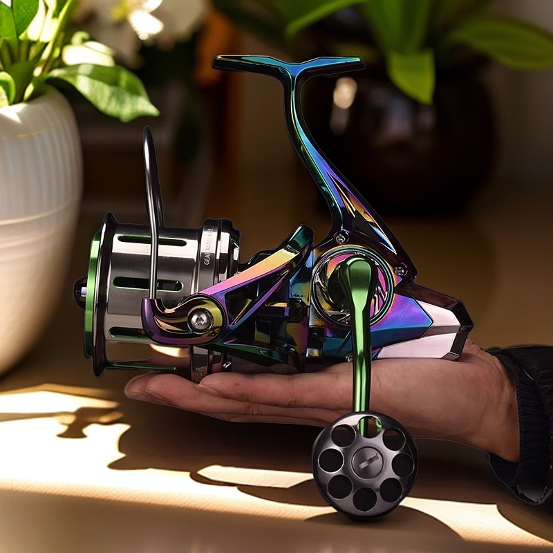 防海水旋入式10000/12000全金属纺车浅杯斜口纺车轮远投不炸线轮