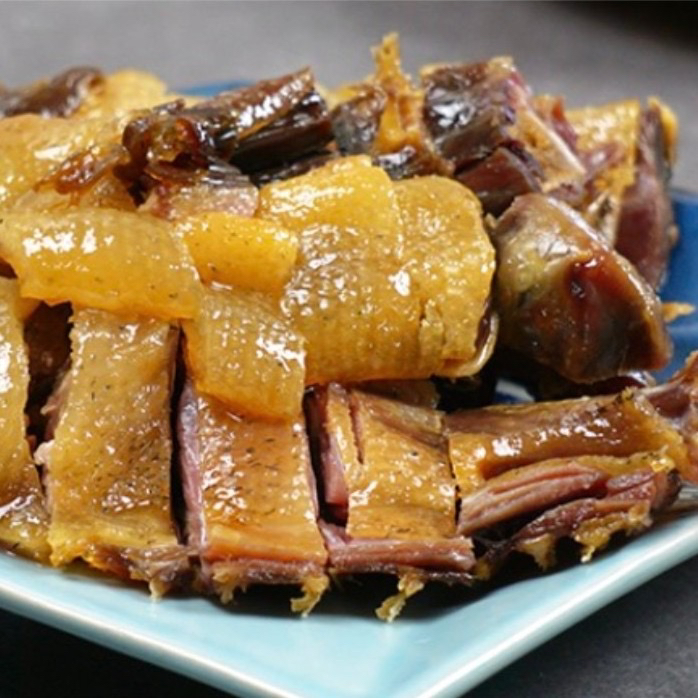 东陂穗轩东陂自然风干广东腊鸭咸香味传统山区风味手工腌制600g起