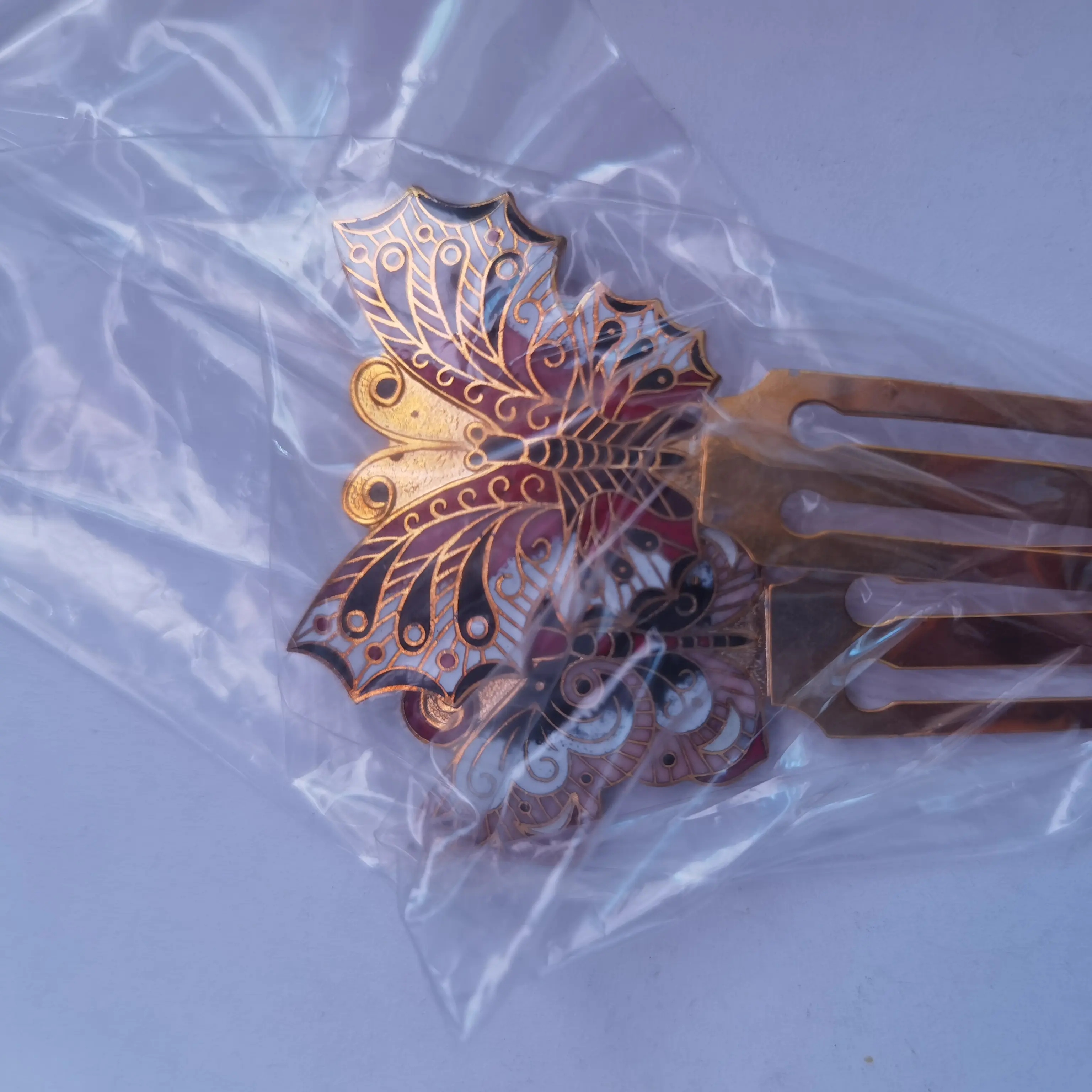 2个装非遗景泰蓝手工艺景泰蓝掐丝珐琅材质书签