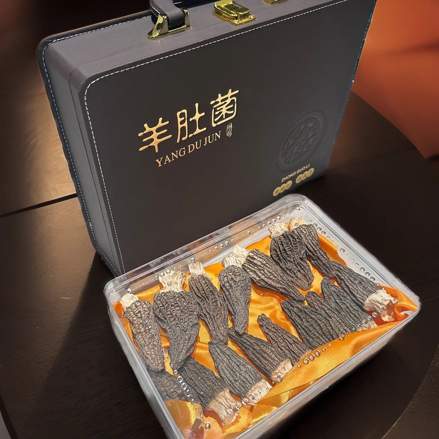 羊肚菌干货礼盒装头茬新货无硫山珍滋补送礼佳品