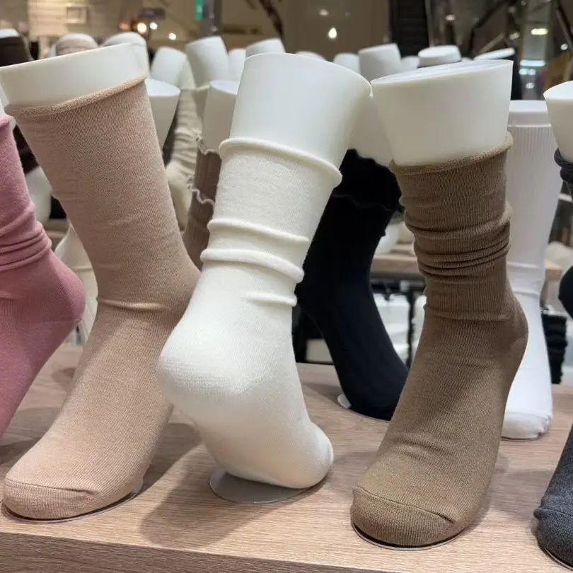 【智恩】韩国东大门中筒袜百搭透气【NO退NO换】