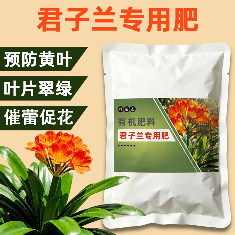 君子兰专用肥君子兰肥料适合家用兰花有机肥料商品图